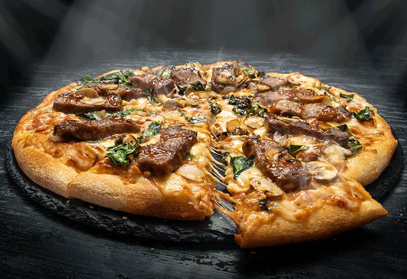 Premium Sirloin Steak Domino's Pizza