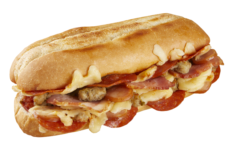 Giga Meat Pizza Sandwich Domino's Pizza