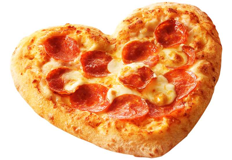 愛のハートピザ Domino's Pizza