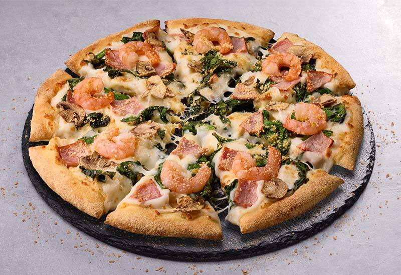 Shrimp Cheese Gratin