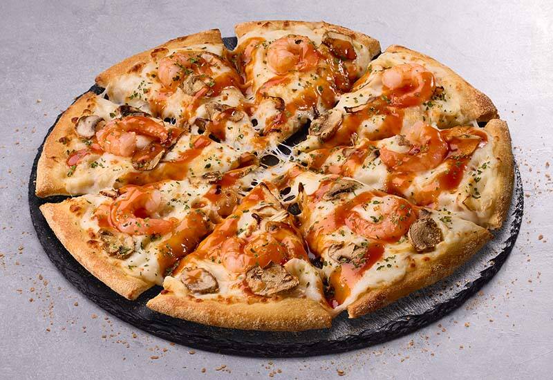 ぷりっと海老のビスクソース仕立て