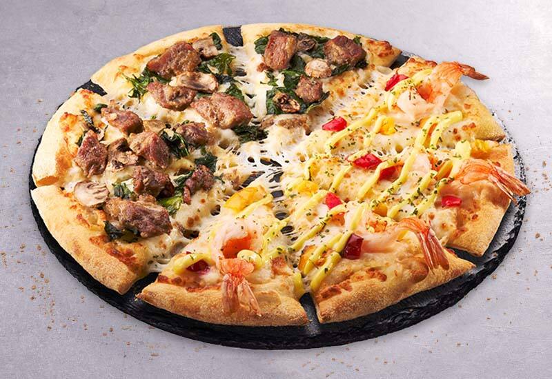 Premium Half & Half : Char-Grilled Beef & Shrimp