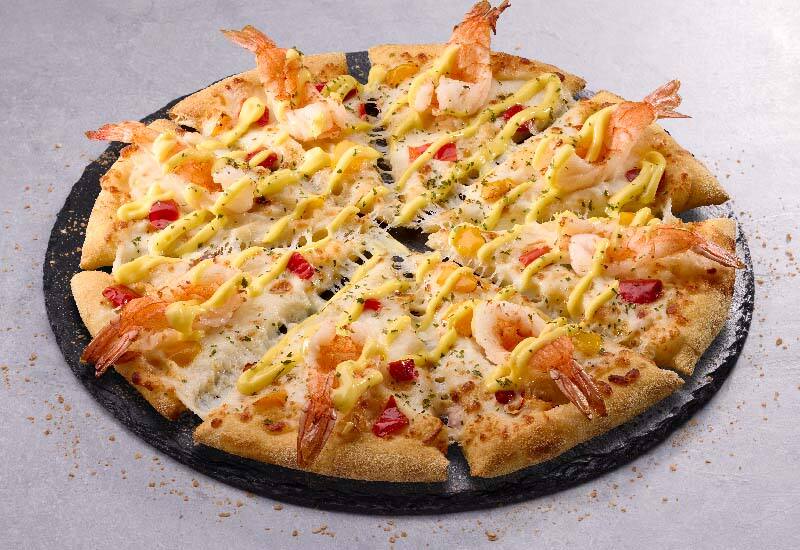 Dancing Shrimp with Lemon Mayo Sauce