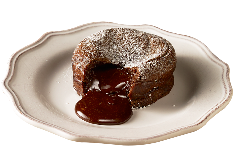 Freshly Baked Fondant Chocolat