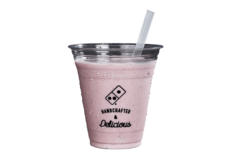 Domino's Shake Real Strawberry