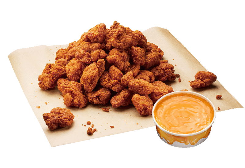 Almost 1kg Japanese Fried Chicken with Cheese Sauce