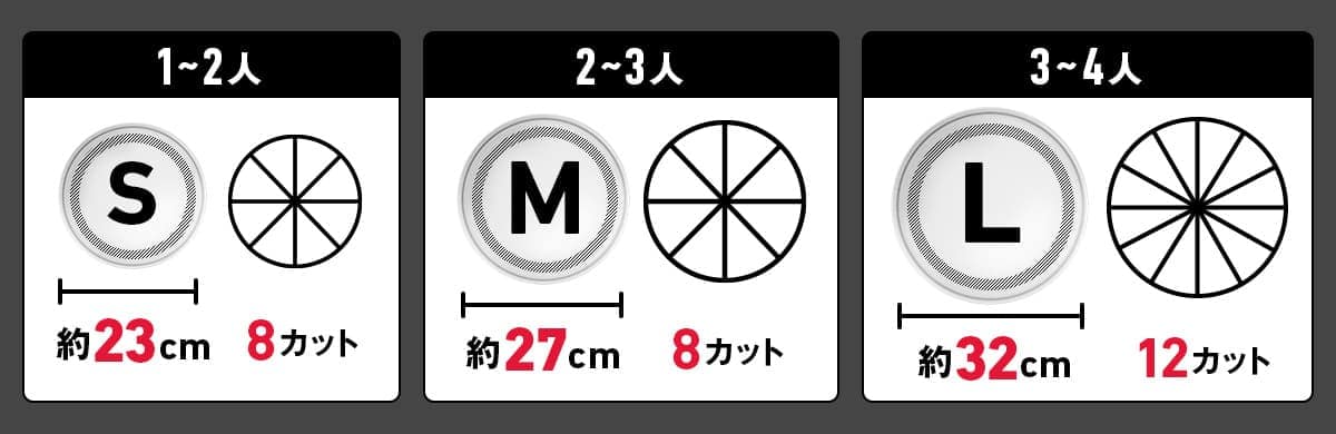 サイズで迷うあなたへ