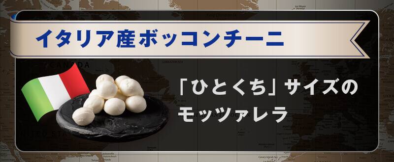 イタリア産ボッコンチーニ​​
