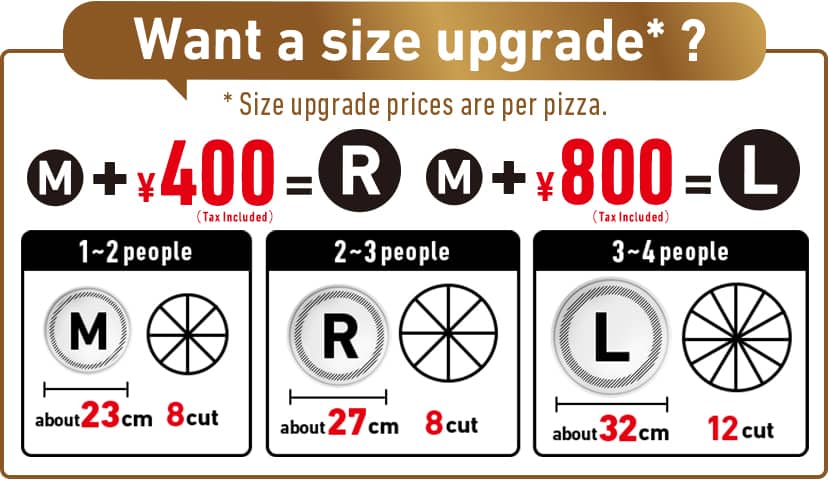 Want a size upgrade?