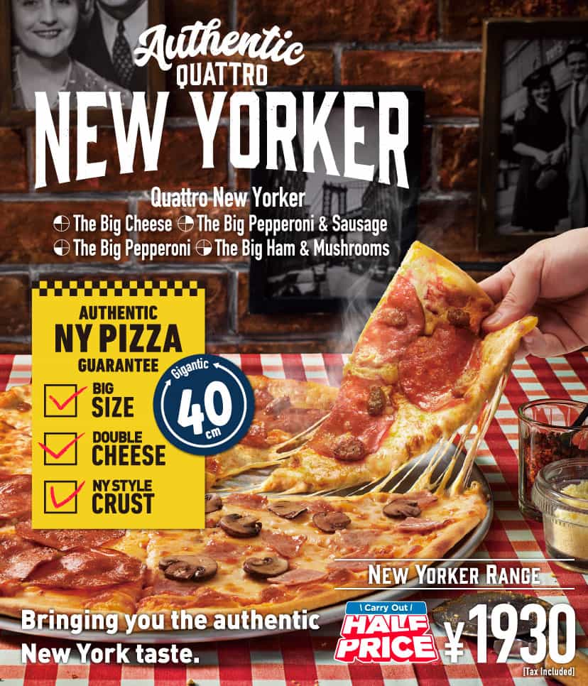 Authentic Quattro New Yorker