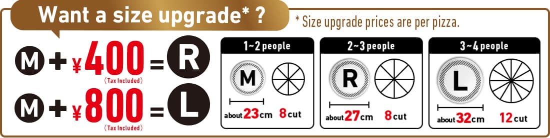 Want a size upgrade?