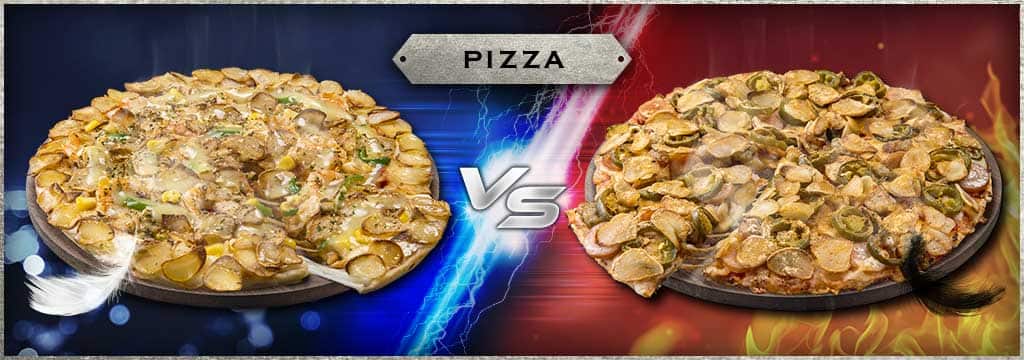 PIZZA 天使のささやき vs 悪魔のささやき