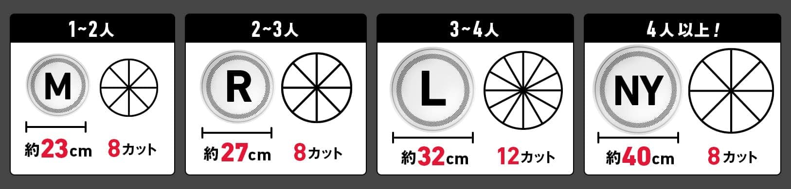 サイズで迷うあなたへ