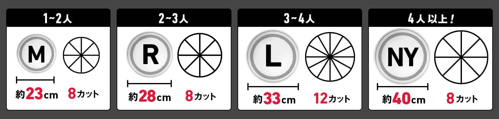 サイズで迷うあなたへ