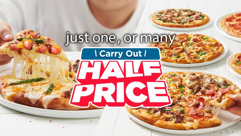 Carry Out Half Price™
