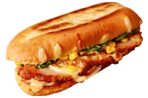 炭火焼チキテリ ピザサンド 